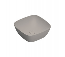 Раковина 40x40 накладная Catalano Alvea 622400032 Tortora Satinato 