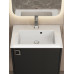 Тумба с раковиной в ванную Uperwood Aurora 50 см, черная матовая KAurora50bm Тумба с раковиной в ванную Uperwood Aurora 50 см, черная матовая KAurora50bm