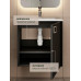 Тумба с раковиной в ванную Uperwood Aurora 50 см, черная матовая KAurora50bm Тумба с раковиной в ванную Uperwood Aurora 50 см, черная матовая KAurora50bm