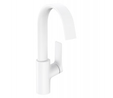 Смеситель для раковины Hansgrohe Vivenis 75030700 белый матовый 