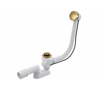 Слив-перелив (полуавтомат, 100 см.) Vega V55К Гл000025727, бронза