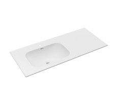 Раковина Vincea из искусственного камня, левая, цвет белый матовый VCB-4EL120MW-L Раковина Vincea из искусственного камня, левая, цвет белый матовый VCB-4EL120MW-L