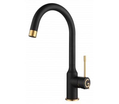 Смеситель для кухни Rivelato Garda U-обр. D-35ммoro 1923502 antracite oro Смеситель для кухни Rivelato Garda U-обр. D-35ммoro 1923502 antracite oro