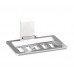 Мыльница WasserKRAFT Leine K-5000 WHITE 5069W белый матовый/хром 