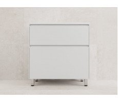 Тумба напольная Style Line ЛИМА 80 эмаль, под раковину LINE 80, 2 ящ., PLUS, белый матовый ЛС-00002350 2 
