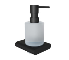 Дозатор жидкого мыла Knotlor LD101BL черный матовый 