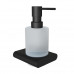 Дозатор жидкого мыла Knotlor LD101BL черный матовый 