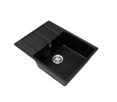 Кухонная мойка Grandex Aqua Topline 600315, черный металлик