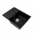 Кухонная мойка Grandex Aqua Topline 600315, черный металлик