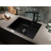 Кухонная мойка Grandex Aqua Topline 600315, черный металлик