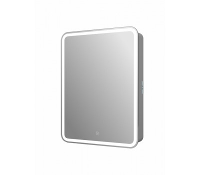 Зеркало-шкаф CONTINENT Elliott LED 550х800 левый с розеткой МВК015 Зеркало-шкаф CONTINENT Elliott LED 550х800 левый с розеткой МВК015