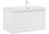 Тумба с раковиной Aquanet Агата 90 R 1 ящ. цв. белый сатин 00365936 