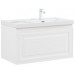 Тумба с раковиной Aquanet Агата 90 R 1 ящ. цв. белый сатин 00365936 Тумба с раковиной Aquanet Агата 90 R 1 ящ. цв. белый сатин 00365936