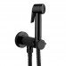 Гигиенический душ BOSSINI Paloma Flat E37015B.073 Черный матовый 