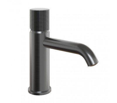 Смеситель для раковины PAINI Cox Grip без донного клапана, черный брашированный PVD (PZ) 7GPZ205O 