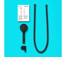 Душевой комплект Dorff Comfort D0208000BL Черный Душевой комплект Dorff Comfort D0208000BL Черный