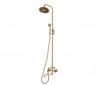Комплект двухручковый для ванны и душа Bronze de Luxe ROYAL 10121DDF бронза 