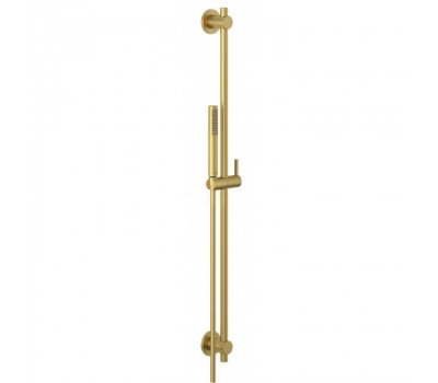 Душевой гарнитур Kludi Nova Fonte Puristic 20840N0-15 золото брашированное 