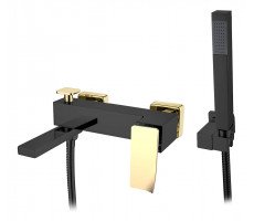 Смеситель Q для ванны с душем  BlackGold Boheme 143-BG.2 
