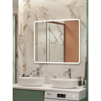 Зеркало для ванной с подсветкой Uperwood Foster 100х80 см, сенсор/антизапотевание 291020590 