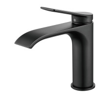 Смеситель для раковины Shevanik S4101H, черный