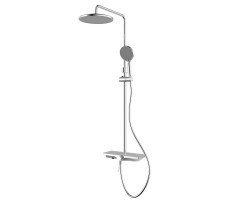 Душевая система Azario Ginkgo с верхним и ручным душем, хром AZ-VPW238V95-1DJ1K22-ZH3A55 
