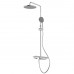 Душевая система Azario Ginkgo AZ-VPW238V95-1DJ1K22-ZH3A55 с верхним и ручным душем, хром