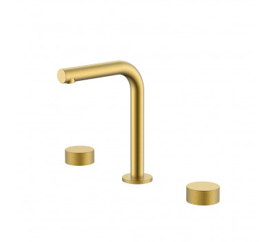                 Смеситель на столешницу STICK TOUCH на 3 отв. Matt Gold Boheme 152-MG.2 золото матовое 