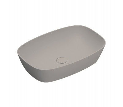 Раковина 60x40 накладная Catalano Alvea 622600032 Tortora Satinato 