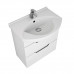 Тумба с раковиной подвесная/напольная Dreja Laguna Plus 85 см, белый