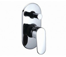 Смеситель для ванны и душа WasserKRAFT Donau 5300 5361 Хром 