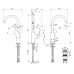 Смеситель для раковины Ideal Standard Ceralife BE016AA Хром 