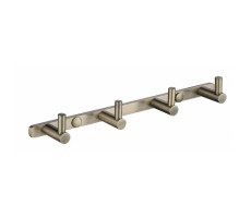 Планка KAISER с 4-мя крючками  Bronze H0024 бронза 