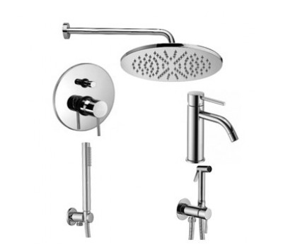 Комплект смесителей PAFFONI Light KITZLIG015CR071 