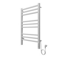 Полотенцесушитель электрический AZARIO ANCONA 500/800 квадрат, 9 секций, диммер справа, белый AZ71858W Полотенцесушитель электрический AZARIO ANCONA 500/800 квадрат, 9 секций, диммер справа, белый AZ71858W