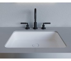 Раковина полувстраиваемая 55х38 см Salini MAREA 09 1802209M белый матовый S-Stone Раковина полувстраиваемая 55х38 см Salini MAREA 09 1802209M белый матовый S-Stone