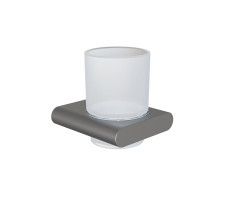 Стакан для ванной комнаты Knotlor SC101GM оружейная сталь матовый 