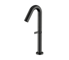 Смеситель для раковины высокий Knotlor SS-31/GM, оружейная сталь