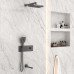 Душевой комплект Vincea VSFW-432T1GM встраиваемый, термостатический, 3 режима, вороненая сталь Душевой комплект Vincea VSFW-432T1GM встраиваемый, термостатический, 3 режима, вороненая сталь