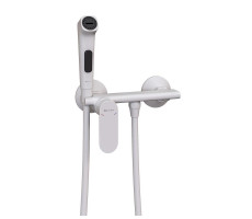 Гигиенический душ со смесителем Knotlor FHS01S0WY белый матовый 