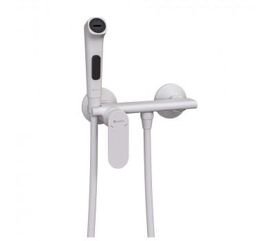 Гигиенический душ со смесителем Knotlor FHS01S0WY белый матовый 