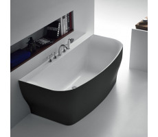 Ванна акриловая отдельностоящая BELBAGNO BB74-NERO-W0 BB74-NERO-W0 