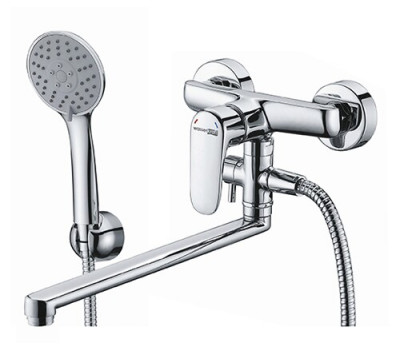 Смеситель для ванны WasserKRAFT Vils 5600 5602L Хром 