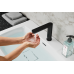 Смеситель для умывальника сенсорный черный RUSH Tinos TI3732-12Black  