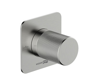 Переключатель на 2 выхода WasserKRAFT Tauber 6400 A296 никель  Переключатель на 2 выхода WasserKRAFT Tauber 6400 A296 никель