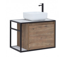 Тумба под раковину Aquanet Nova Lite Loft 75 R дуб рустикальный 