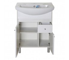 Тумба ASB-Mebel Орхидея 60 под умывальник Балтика 60 (11547) белый 