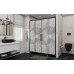 Душевая дверь в нишу AvaCan FB2 190-210 MT черный 