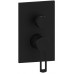Комплект Paffoni KITRIN018NO071 со смесителем для раковины RIN071NO, смеситель для душа RIN018NO/M на 2 выхода, душ 200x200 мм 
