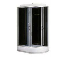 Душевая кабина 120х80 см LORANTO CS-66120-20 L G левосторонняя, черная 